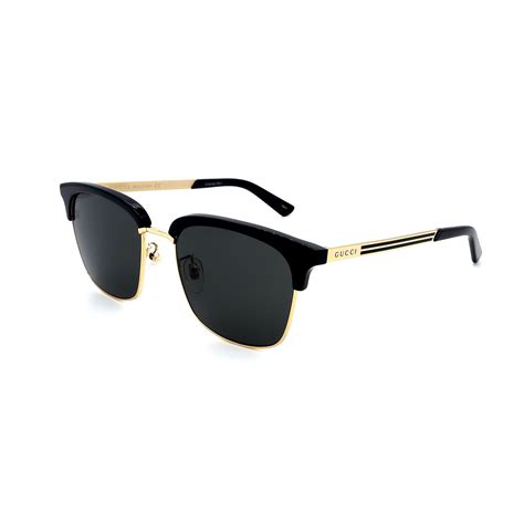 gucci clubmaster mens|Gucci GG0697S Clubmaster Sunglasses .